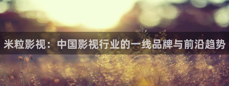 浮力影院在线：米粒影视：中国影视行业的一线品牌与前沿趋势